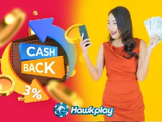 Hawkplay's 3% Bonus Cashback Deposit Bonus Guide