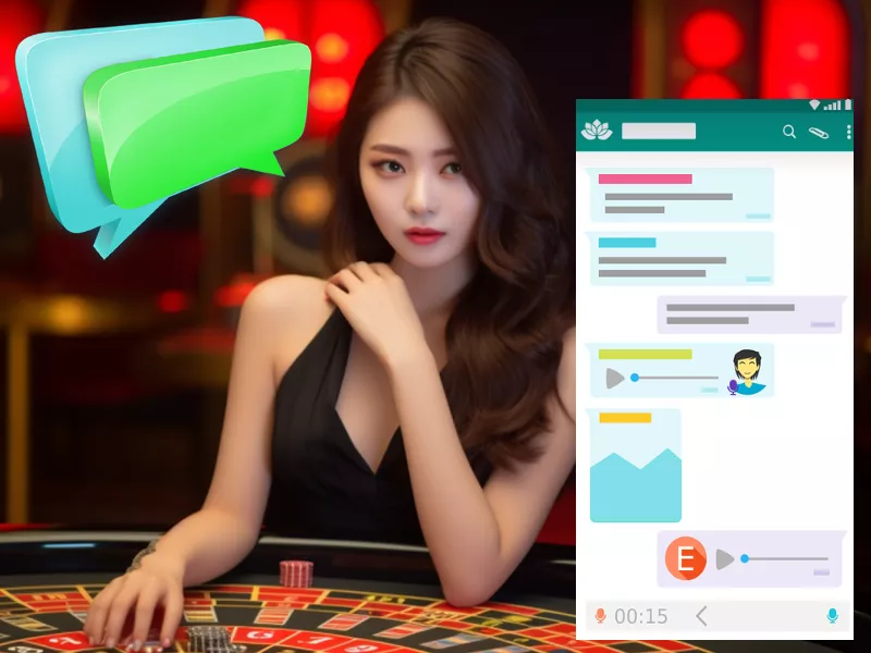 Live Casino Chat with Beauties at Hawkplay Casino - Hawkplay