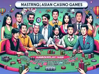 3 Popular Asian Casino Games You Can Master with Hawkplay 1688