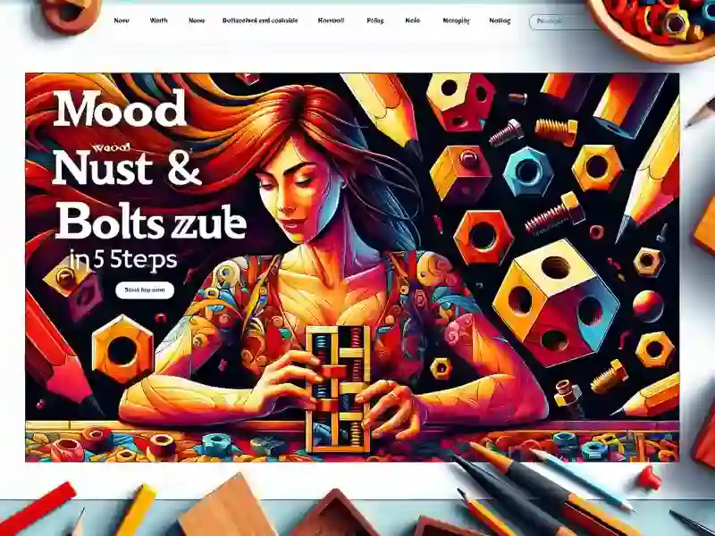Wood Nuts & Bolts Puzzle: A Comprehensive Guide - Hawkplay